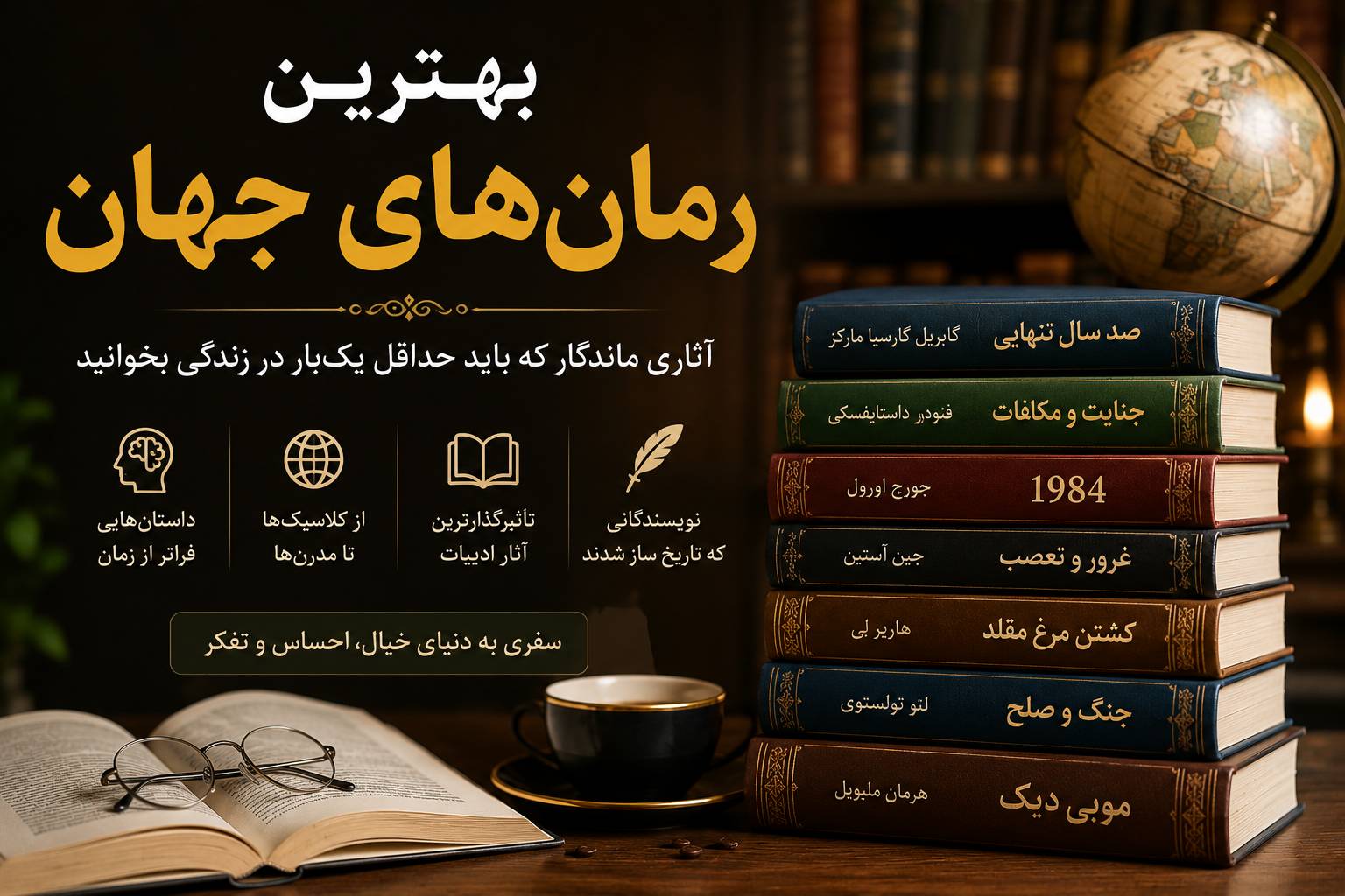 کتابهایی که تاریخ ادبیات را تغییر دادند